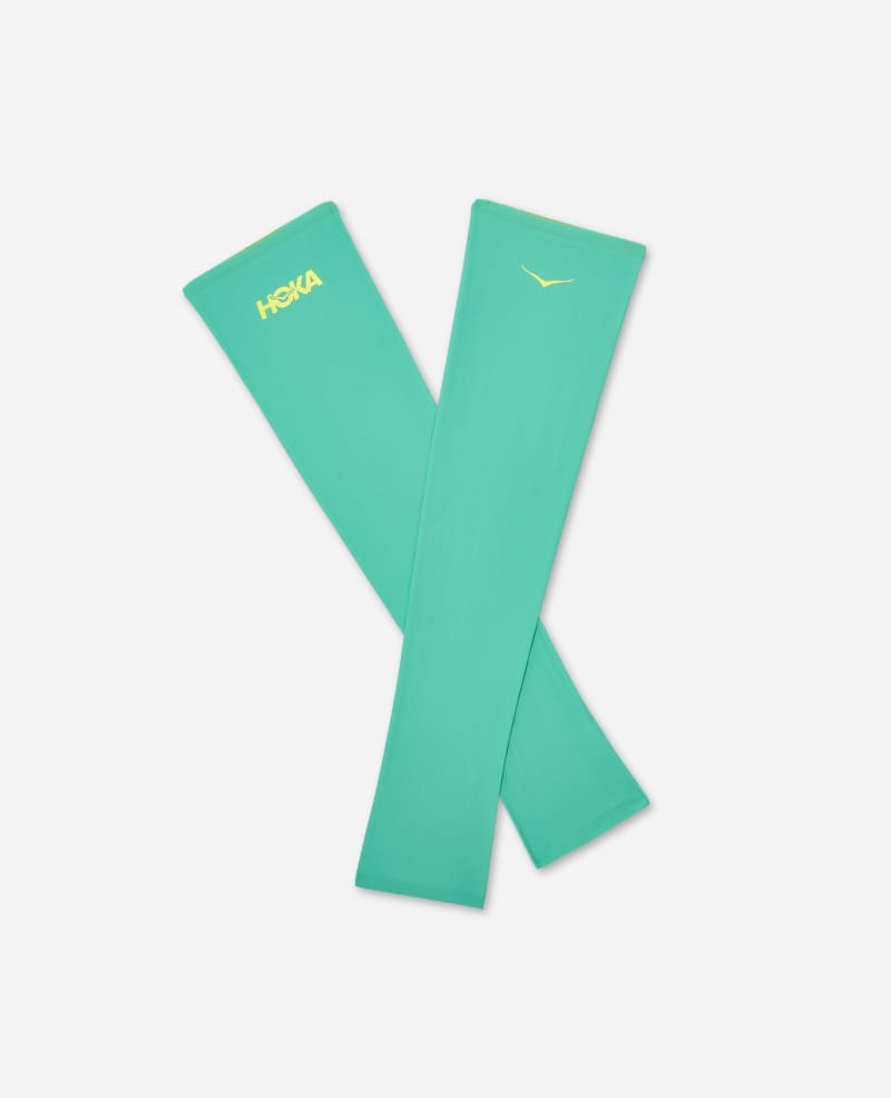 HOKA Airolite Arm Sleeves in Shoreline, Size XL