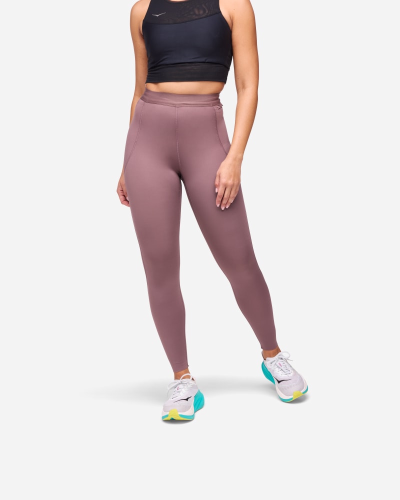 HOKA Novafly-hardlooplegging (63,5 cm) voor Dames in Smokey Quartz, maat XS | Tights & Leggings