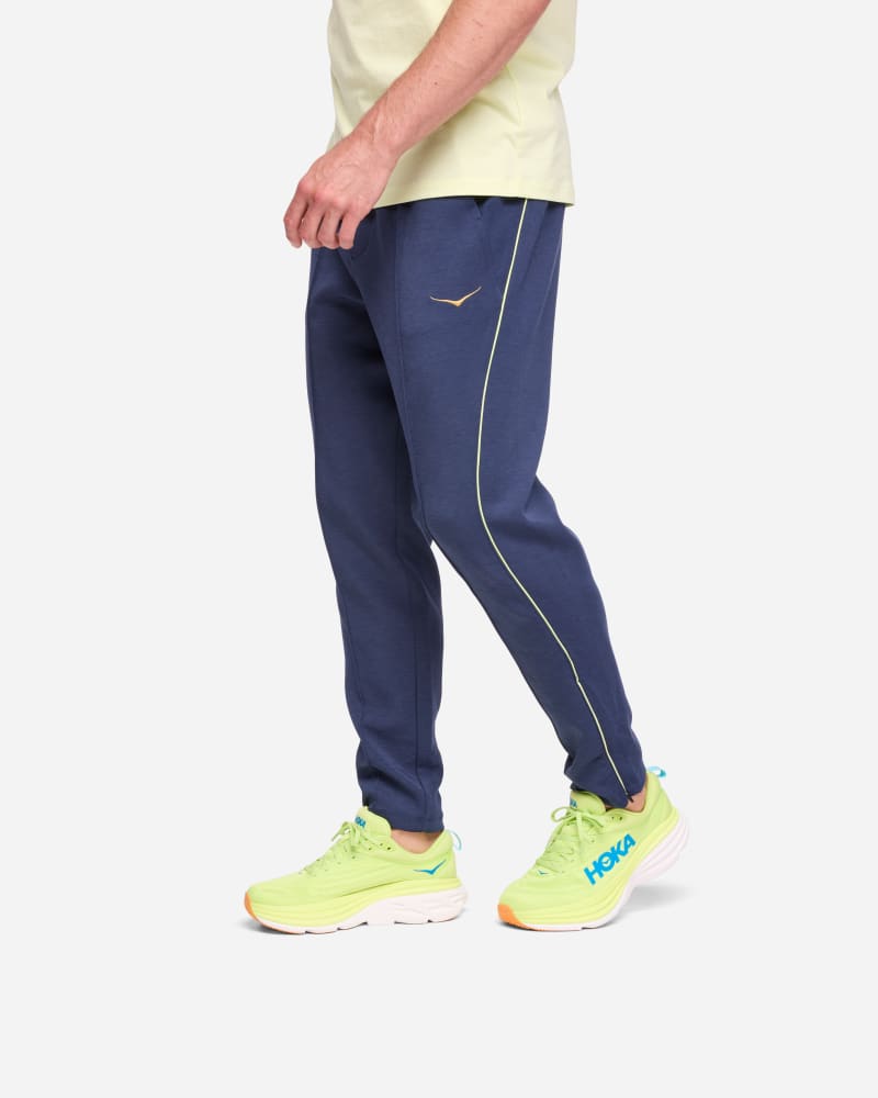 HOKA Men's Kaitoro Knit Pant in Varsity Navy, Size XL