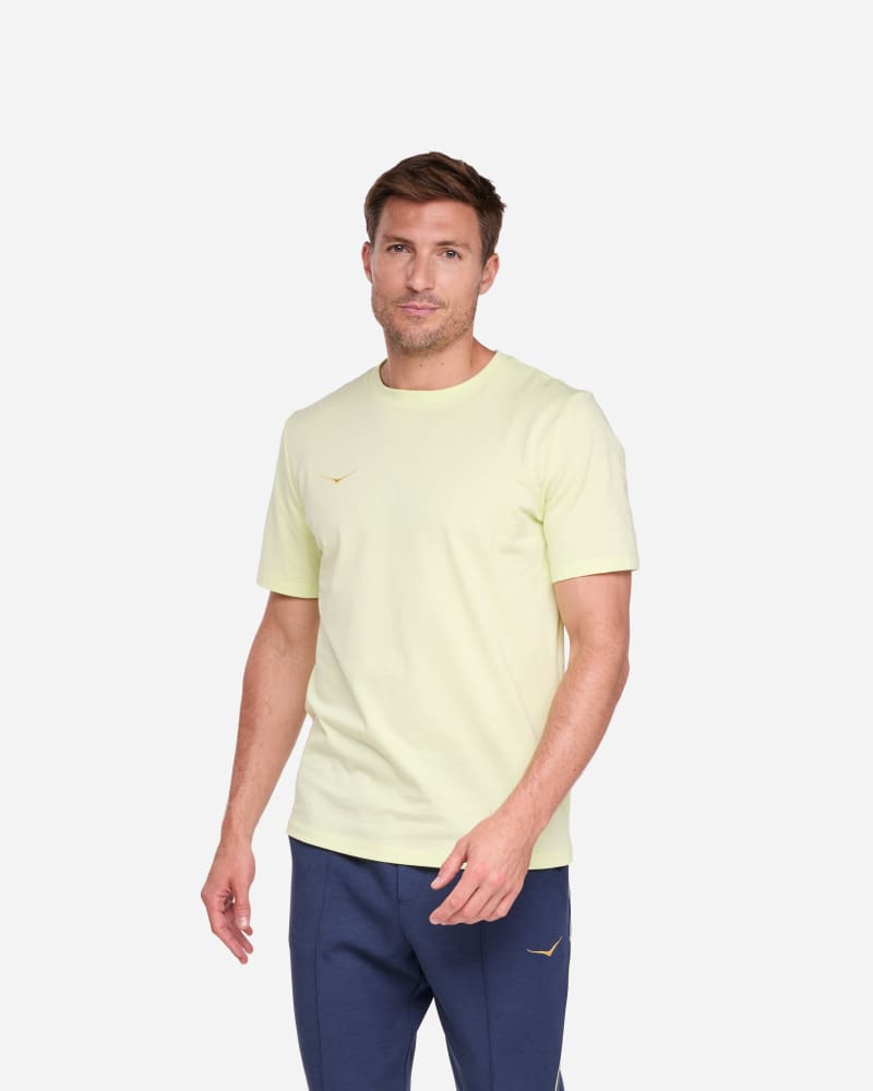 Team HOKA Men's Graphic T-Shirt in Celery Juice, Size Medium