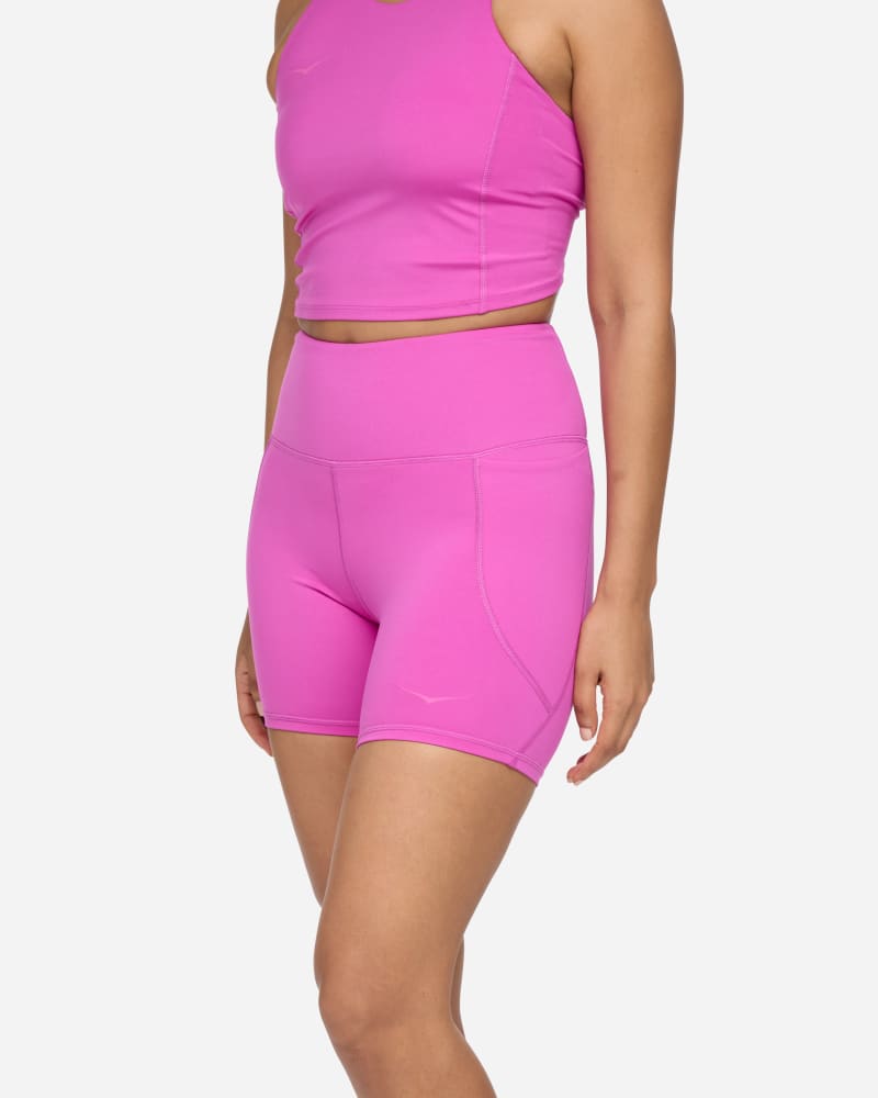 HOKA Elaro Bikershorts, 12,7 cm für Damen in Fuschia Größe M | Shorts