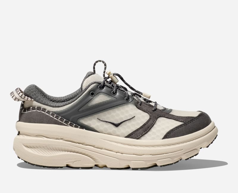 HOKA Bondi B3Ls Shoes in Alabaster/Astroid, Size 42 2/3