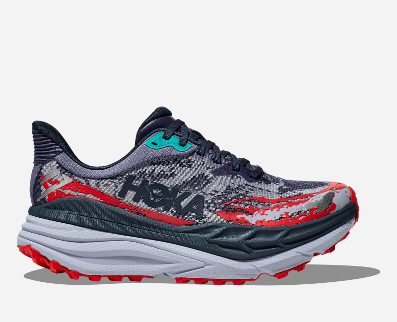 HOKA Stinson 7 stabilitet sko i farger anchor/gull, størrelse: 47 1/3