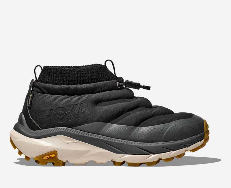 HOKA Kaha 2 Frost Moc GORE-TEX Lifestyle Shoes in Black/Outer Orbit, Size M9/ W9.5
