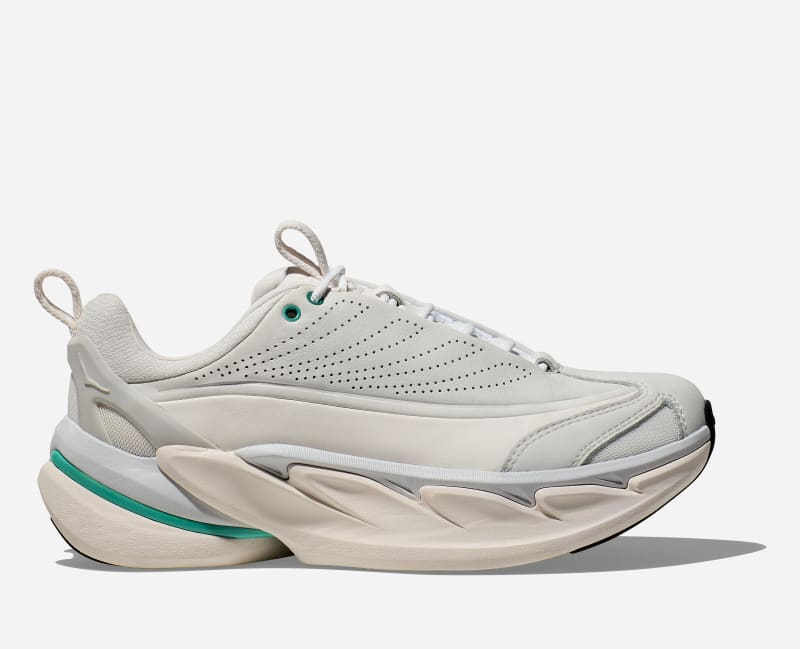 HOKA Elevon X livsstilsko i farger hvit/cosmic grå, størrelse: 40