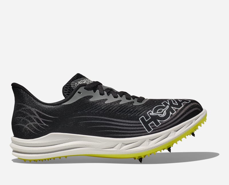 HOKA Crescendo MD 2 Schuhe in Black/White Größe M46/ W46 2/3 | Wettkampf