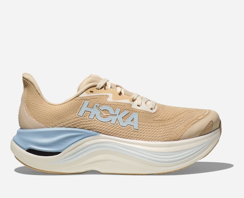 HOKA Women's Skyward X Road Running Shoes in Oak/Alabaster - 1147912-OKLB