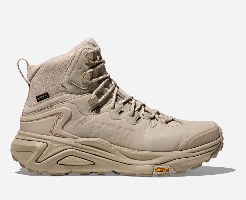 HOKA Kaha 3 GORE-TEX Schuhe für Damen in Raw Linen/Oat Milk Größe 36 2/3 | Wandern