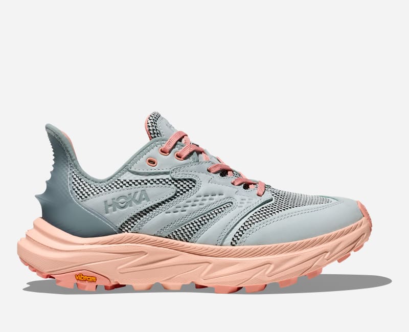 HOKA Women's Anacapa 2 Freedom Hiking Shoes in Droplet/Dawn Light, Size 3.5