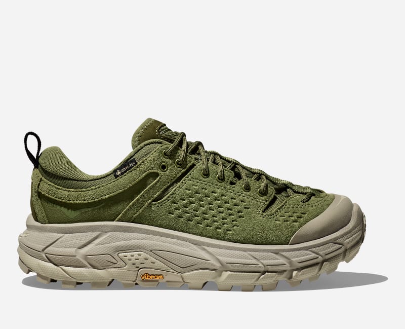 HOKA Elite Terrain System Tor Ultra Lo Chaussures en Forest Floor/Farro Taille 46 2/3 | Randonnée