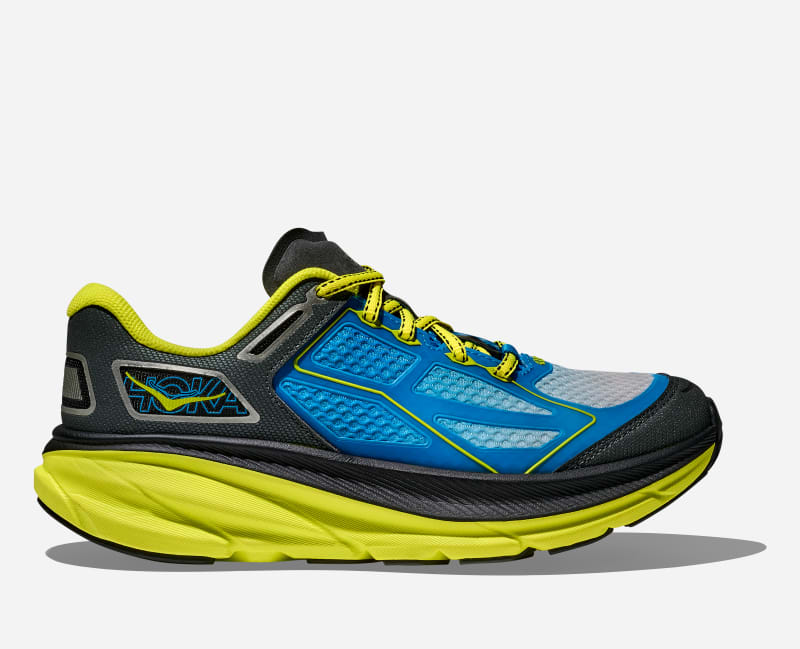 HOKA Clifton One9 Chaussures en Hoka Blue/Hoka Citrus Taille 38 2/3 | Lifestyle