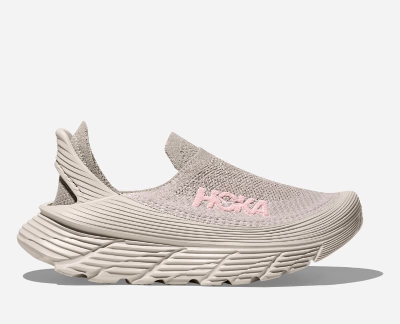 HOKA Restore Tc Shoes in Stucco/Putty, Size 36