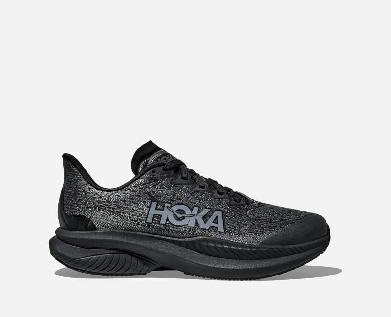 HOKA Mach 6 Schuhe für Kinder in Black Größe 36 2/3 | Straße