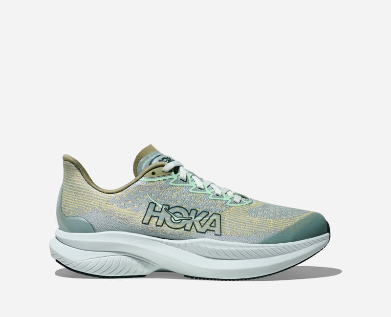 HOKA Mach 6 Schuhe für Kinder in Druzy/Yuzu Größe 36 | Straße
