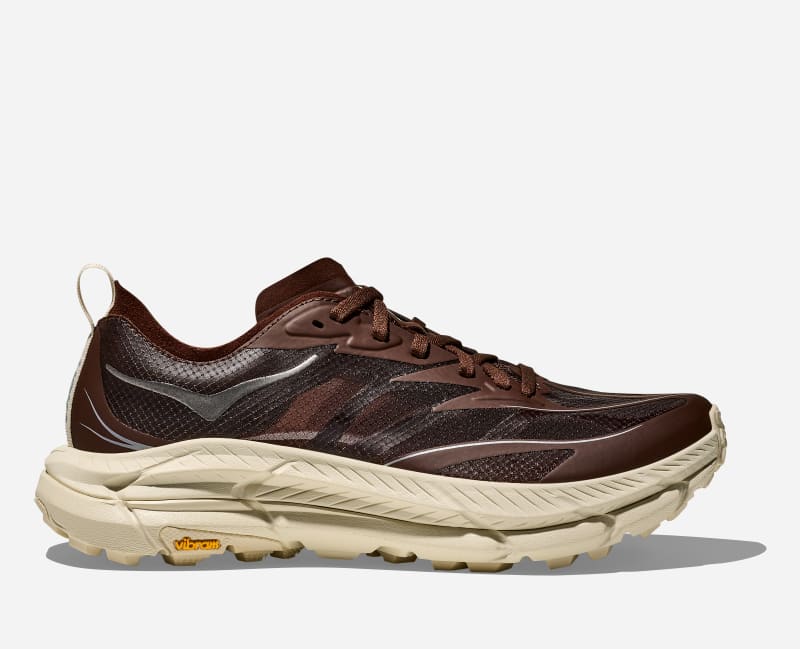 HOKA Mafate Speed 4 Lite livsstilsko i farger cold brew/oat milk, størrelse: 46