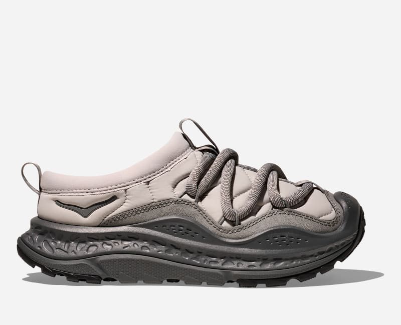 HOKA Ora Primo Shoes in Stardust/Satellite Grey, Size 40