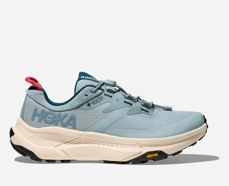 HOKA Women's Transport Gore-Tex Shoes in Druzy/Birch, Size 38 2/3