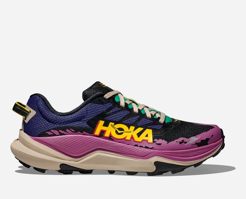 HOKA Torrent 4 Chaussures pour Femme en Mountain Iris/Oatmeal Taille 42 | Trail