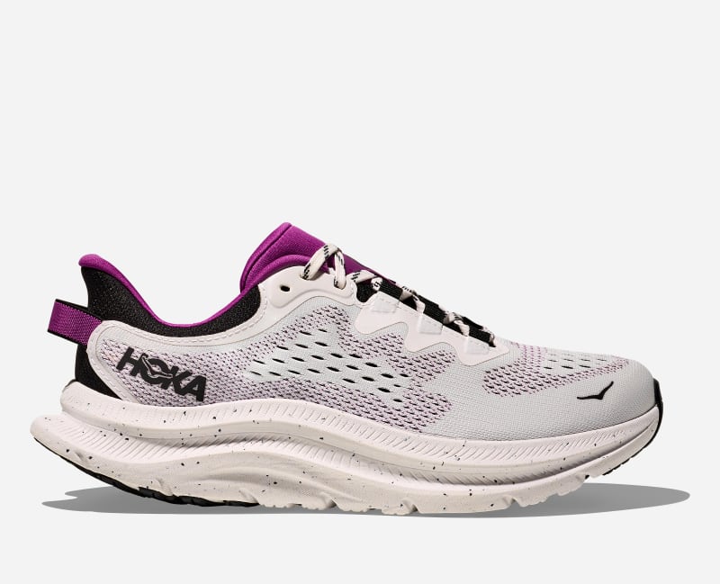 HOKA Kawana 2 Chaussures pour Femme en White/Wildflower Taille 43 1/3 | Sport Et Fitness