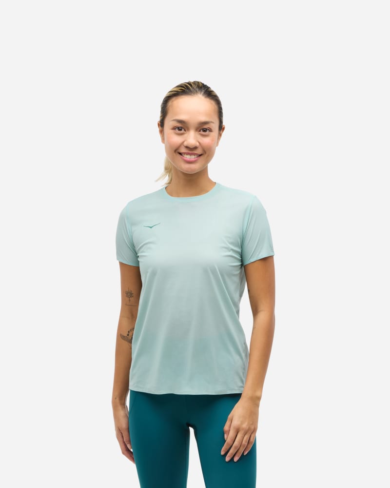 HOKA Women's Airolite Run Top in Druzy, Size XS