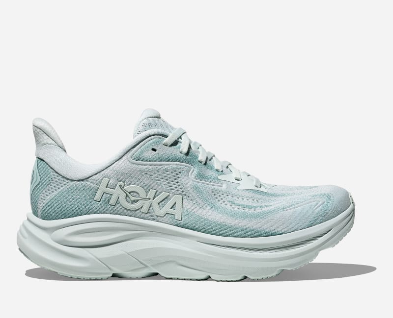 HOKA Clifton 10 Chaussures pour Femme en Droplet/Druzy Taille 36 | Route