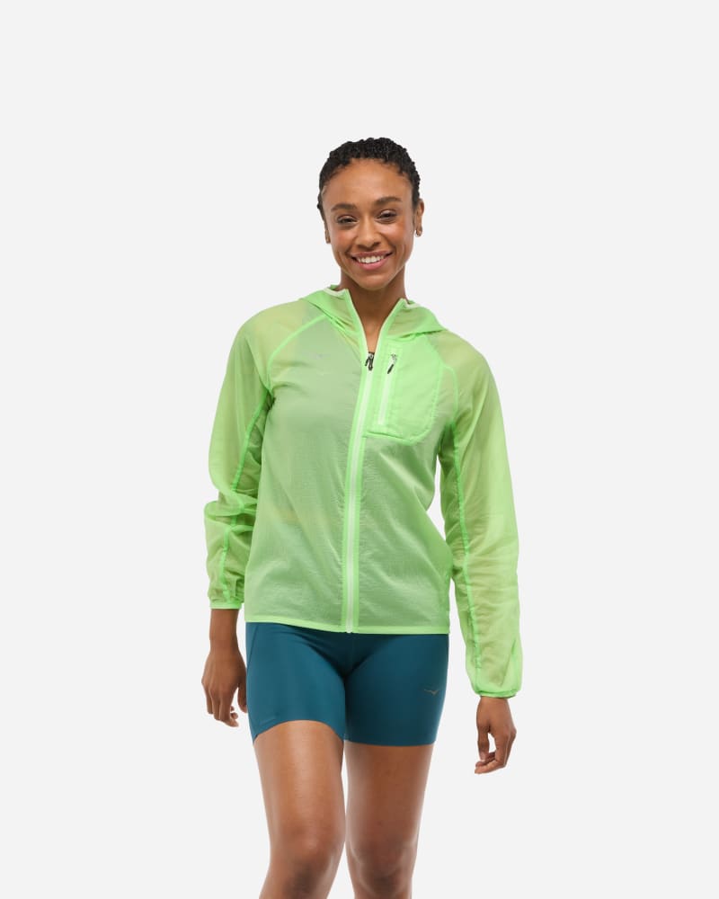 HOKA Women's Skyflow Jacket in Tart Apple, Size XL