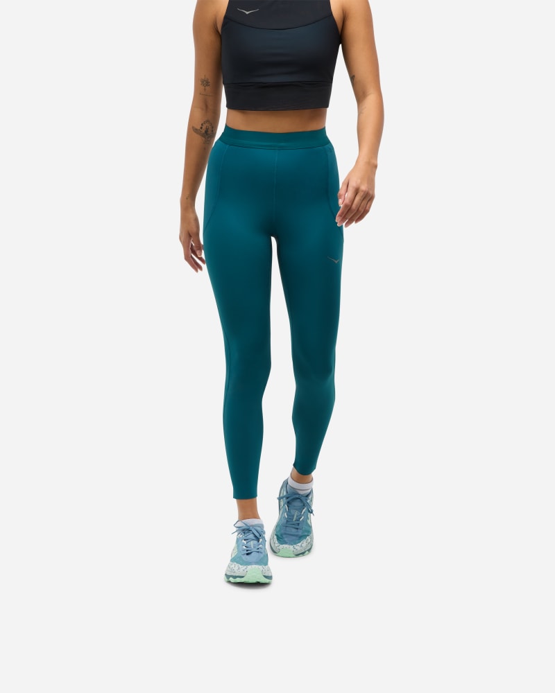 HOKA Women's Novafly Run Tight 25'' in Blue Twilight, Size Small