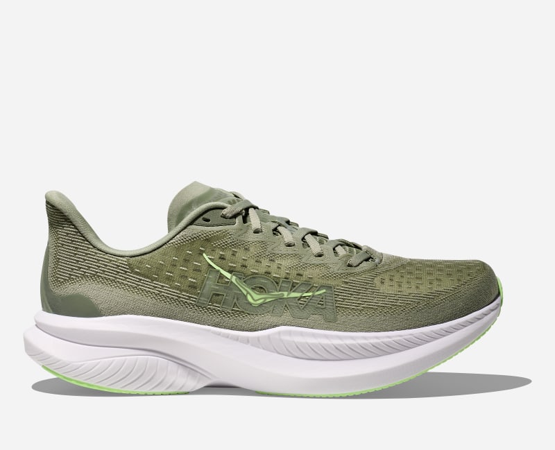 HOKA Mach 6 Schoenen voor Heren in Forest Lichen, maat 42 Normaal | Road