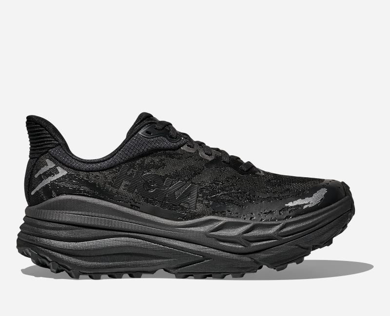 HOKA Stinson 7 stabilitet sko i svart, størrelse: 48