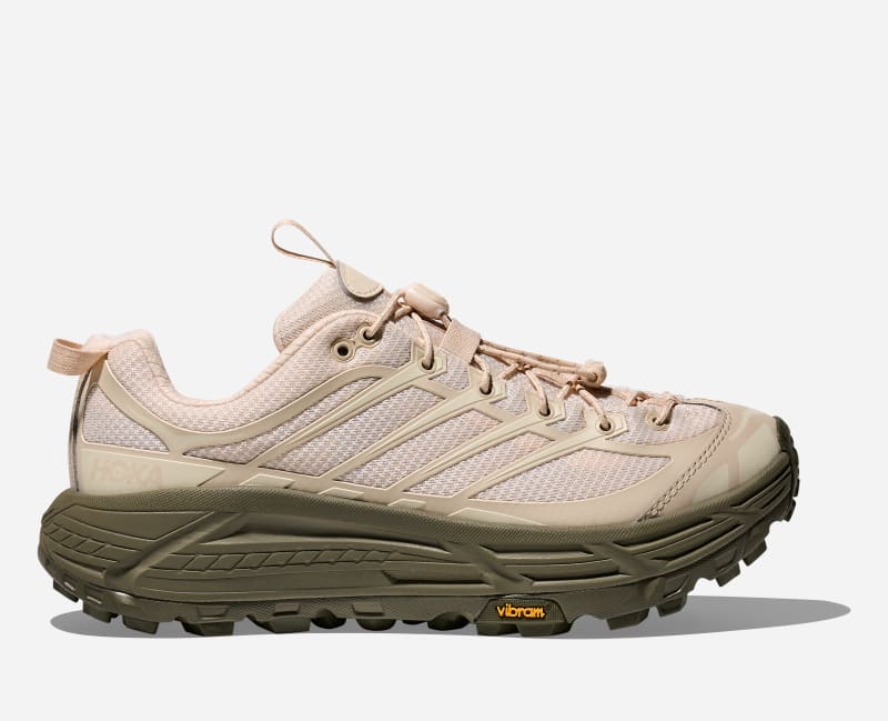 HOKA Mafate Three2 sko i farger oat milk/eucalyptus, størrelse: 42