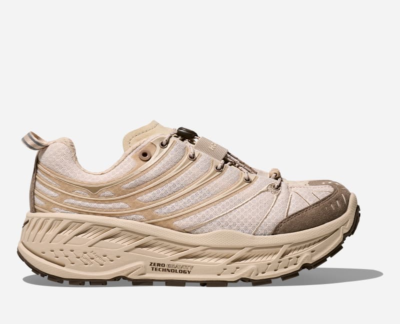 HOKA Stinson Evo OG Chaussures en Oat/Oat Milk Taille 48 | Lifestyle