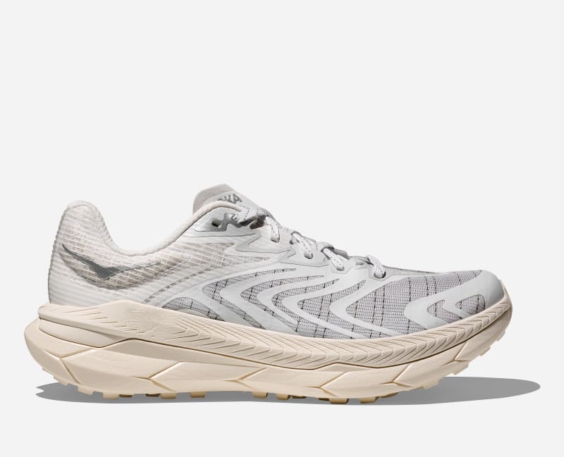 HOKA Stealth/Tech Tecton X 2 livsstilsko i farger hvit/cosmic grå, størrelse: 46 2/3