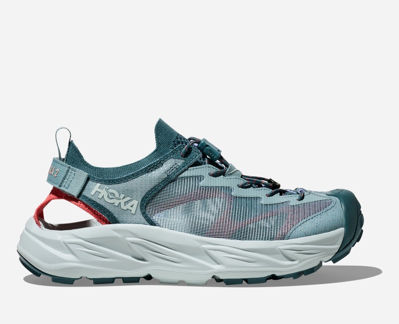 HOKA Women's Hopara 2 Hiking Shoes in Mountain Fog/Droplet, Size 5.5