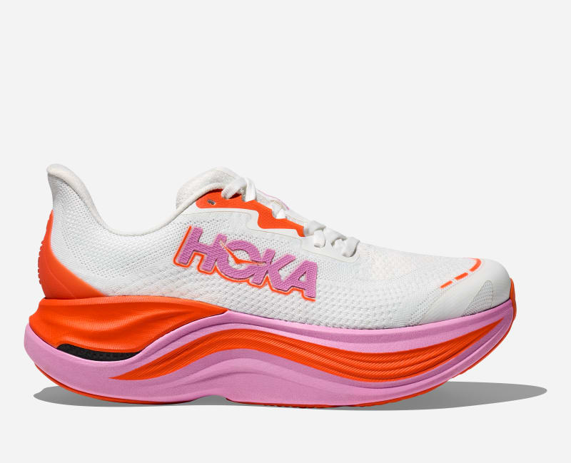 HOKA Men's Skyward X Shoes in Frost/Lupine, Size 44