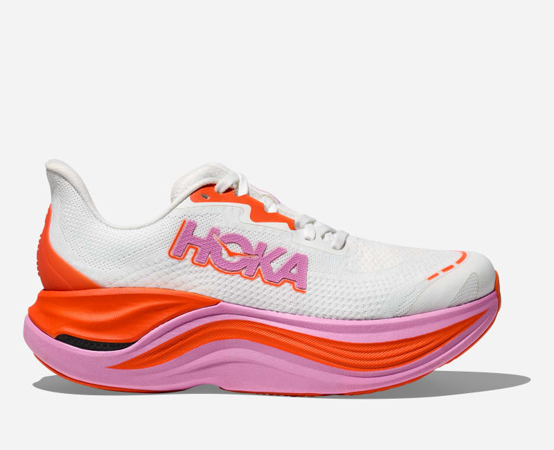 HOKA Women's Skyward X Shoes in Frost/Lupine, Size 41 1/3