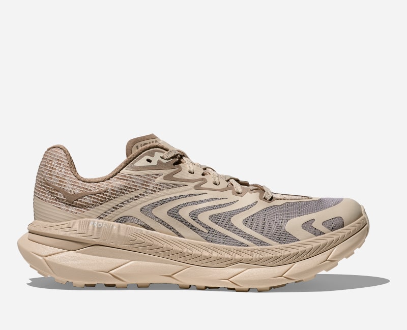 HOKA Stealth/tech Tecton X 2 Shoes in Oatmeal/Oat Milk, Size 42 2/3