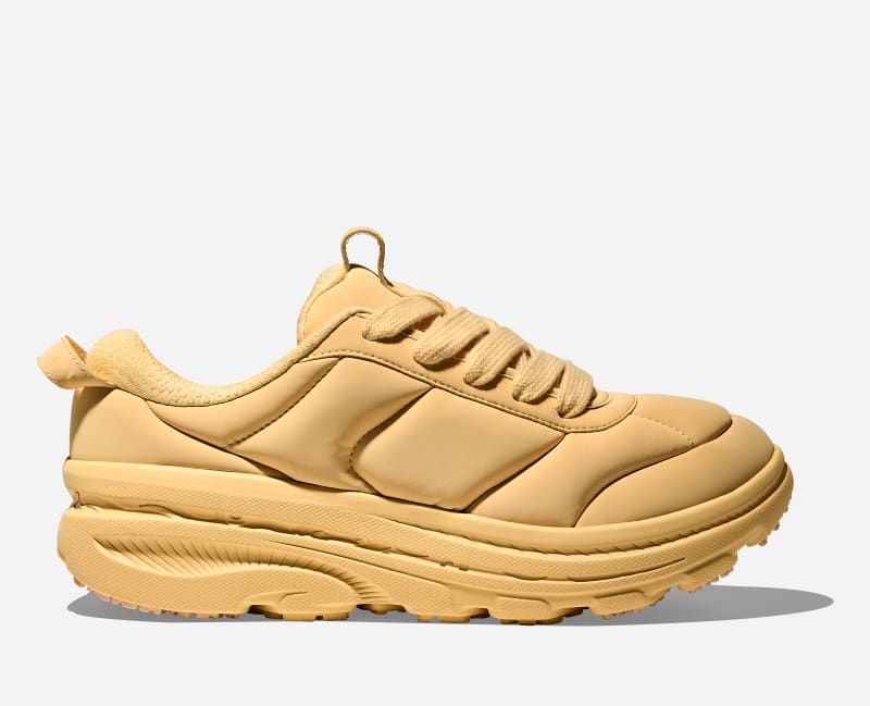 HOKA Bondi B3LS MARNI Lifestyle Shoes in Straw, Size 10.5