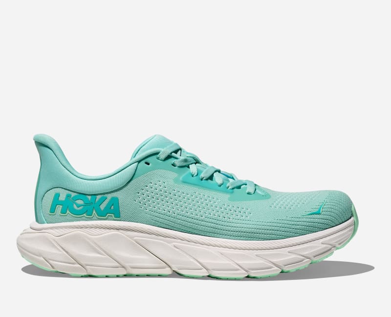 HOKA Arahi 7 Chaussures pour Femme en Blue Spark/Snow Melt Taille 38 2/3 | Route