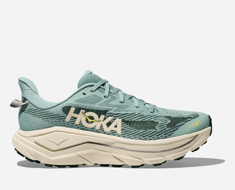 HOKA Challenger 8 Chaussures pour Homme en Jade/Truffle Salt Taille 41 1/3 Wide | Route