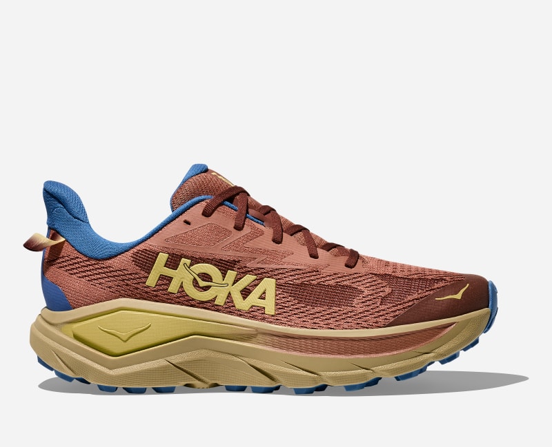 HOKA Men's Challenger 8 Shoes in Maple/Cardamom, Size 44 2/3 W