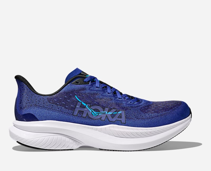 HOKA Mach 6 Schoenen voor Heren in Black, maat 45 1/3 Normaal | Road