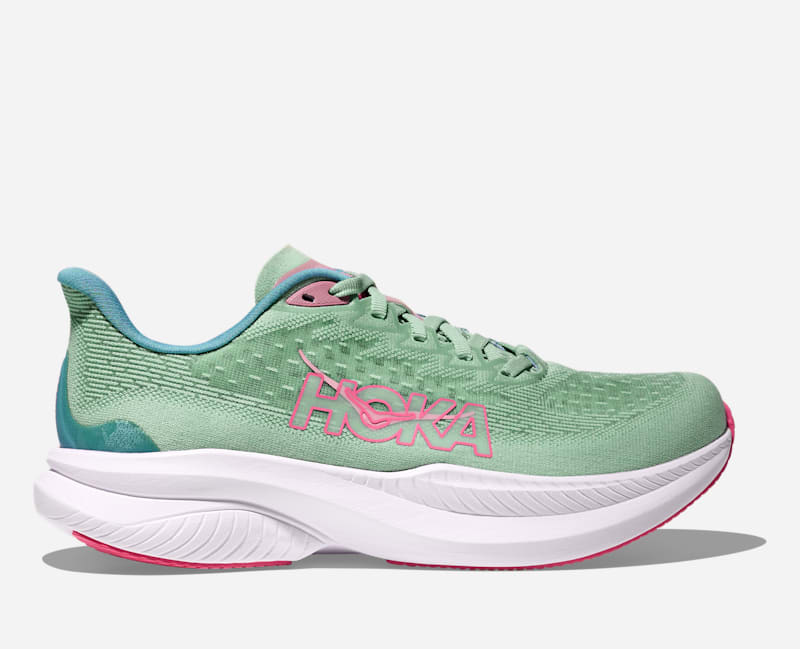 HOKA Mach 6 Schoenen voor Dames in Jadeite, maat 38 Breed | Road