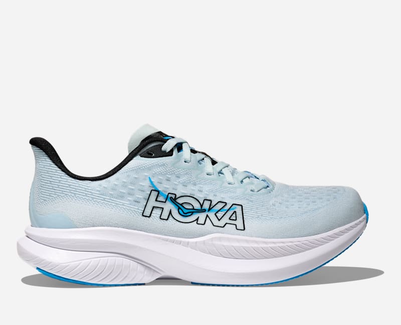 HOKA Women's Mach Shoes 6 in Tundra Blue/Raindrop, Size 44