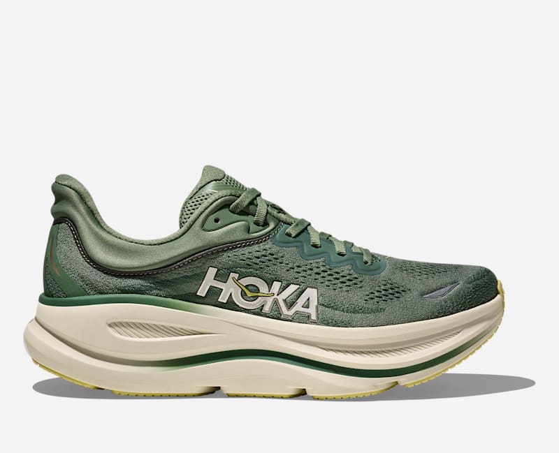 HOKA Bondi 9 Schoenen voor Heren in Succulent, maat 46 2/3 Normaal | Road