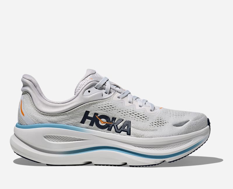 HOKA Bondi 9 Schoenen voor Heren in Stardust, maat 42 2/3 Normaal | Road