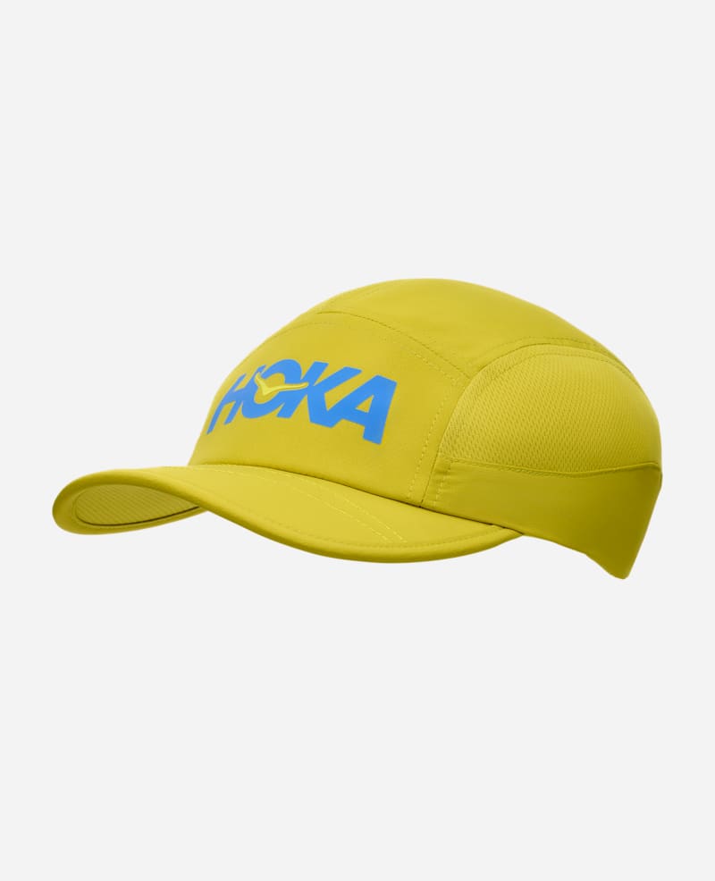 Hoka Run Hat in Pea Green