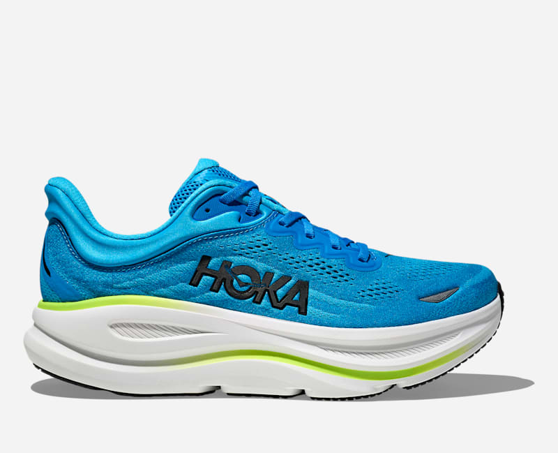 HOKA Bondi 9 Schoenen voor Heren in Skyward Blue, maat 52 Normaal | Road