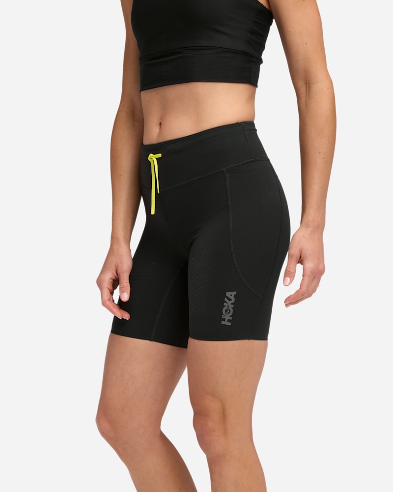 HOKA SkyBreeze halve legging voor Dames in Black, maat XS | Tights & Leggings