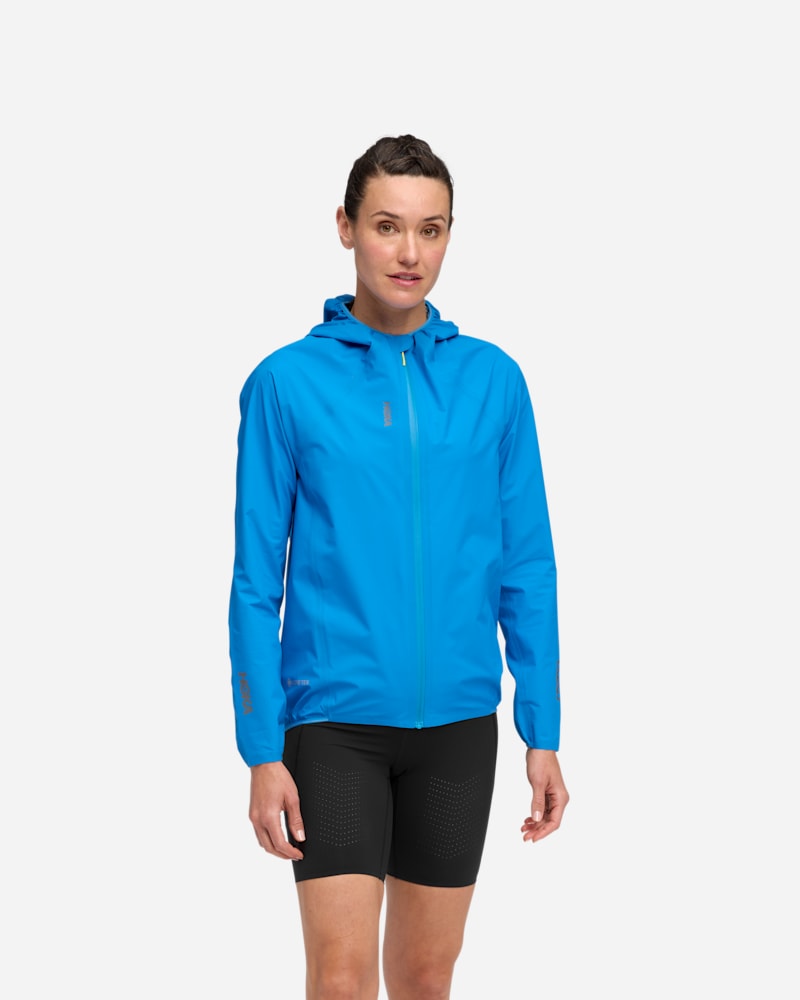 Skybreeze Gore-Tex Jacket Shoes in HOKA Women's Blue, Size Small