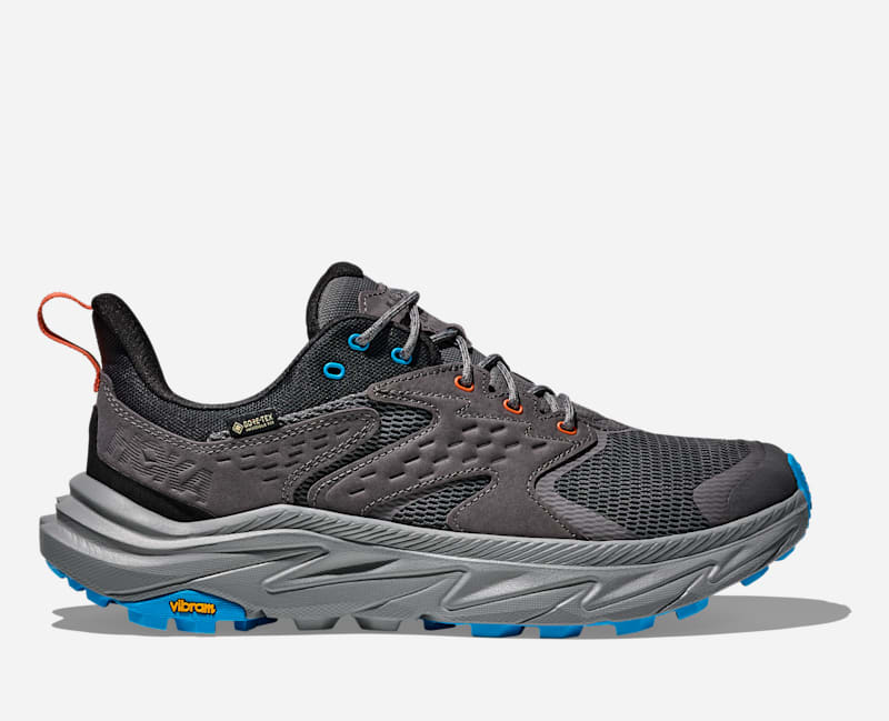 HOKA Anacapa 2 Low GORE-TEX tursko til herre i farger satellite grå/svart, størrelse: 40